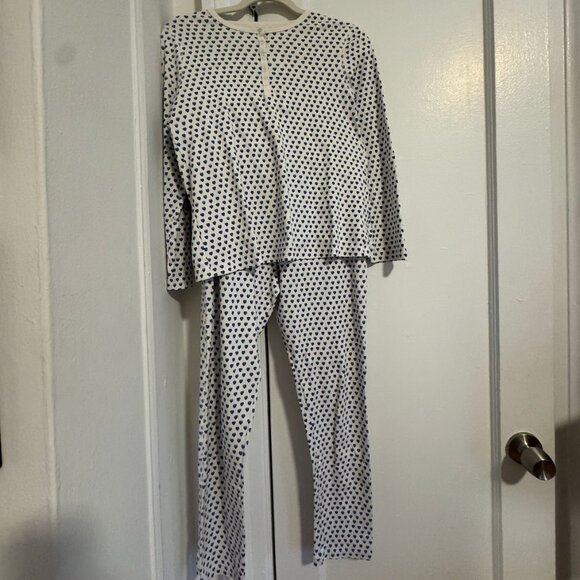 Roller Rabbit Hearts Pajamas - size xs, blue - Picture 2 of 8